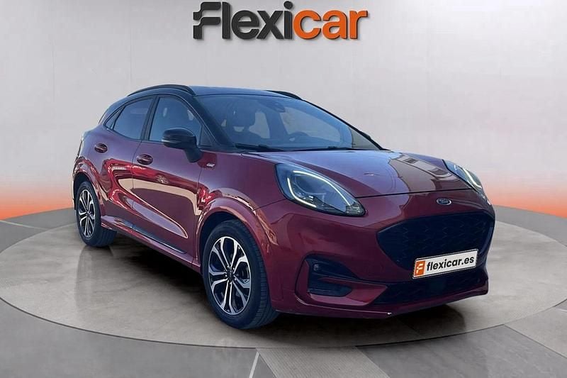 Rojo Usado 2021 Ford Puma Gen-E ST-Line SUV | 14.290 € (Precio justo) - Imagen 1/4