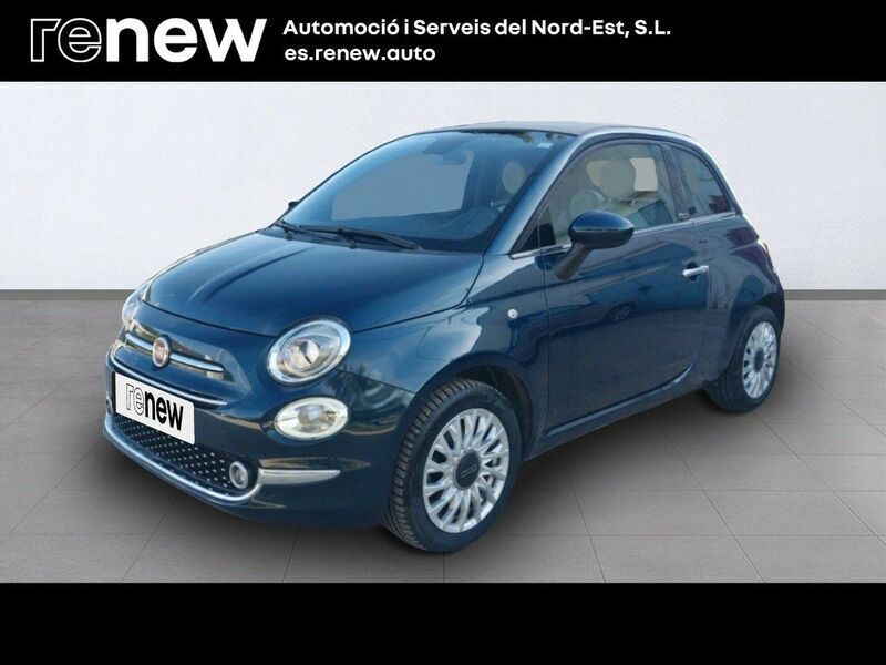 Azul Usado 2020 Fiat 500C Star Descapotable | 12.900 € (Precio justo) - Imagen 1/4