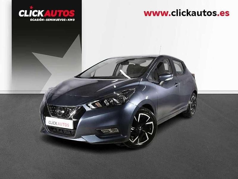 Gris Usado 2022 Nissan Micra Acenta Utilitario | 13.850 € (Precio justo) - Imagen 1/4