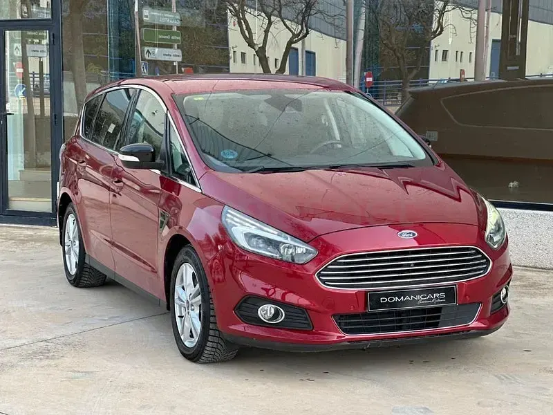 Brugt Ford S-MAX Titanium 210 HK (154 kW) 2016 Rød MPV