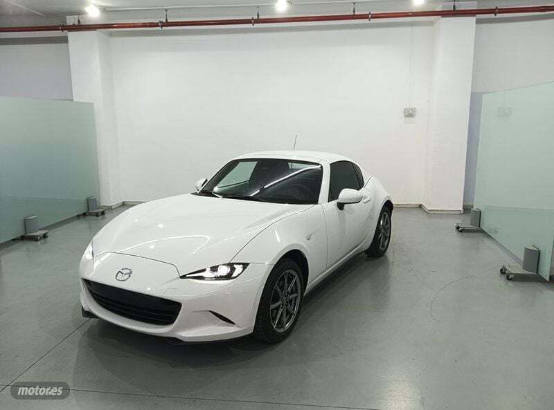 Blanco Nuevo 2025 Mazda MX5 Exclusive-Line Descapotable | 32.200 € (Buen precio) - Imagen 1/4