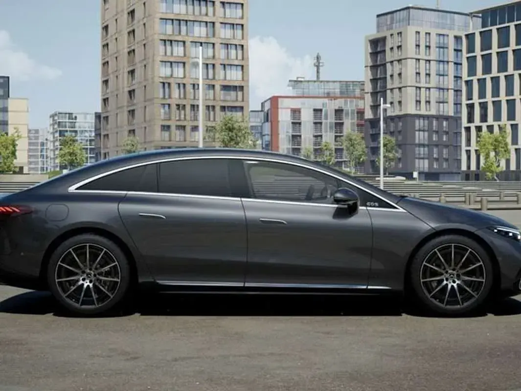 Usado Mercedes EQS450+ Edition 264 kW (360 CV) 2025 Gris Berlina