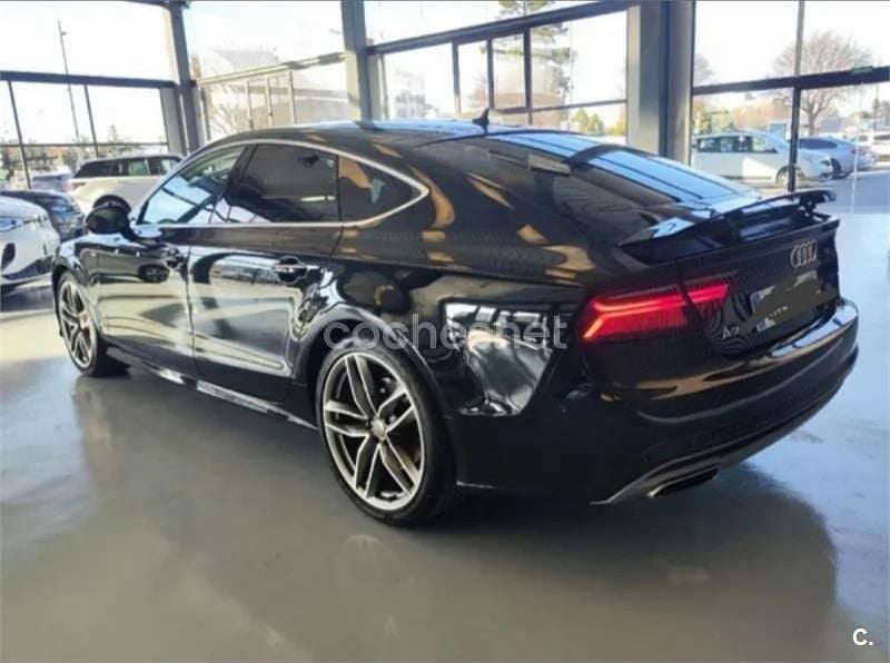 Usado Audi A7 Sportback S-Line 272 CV (200 kW) 2017 Negro Utilitario