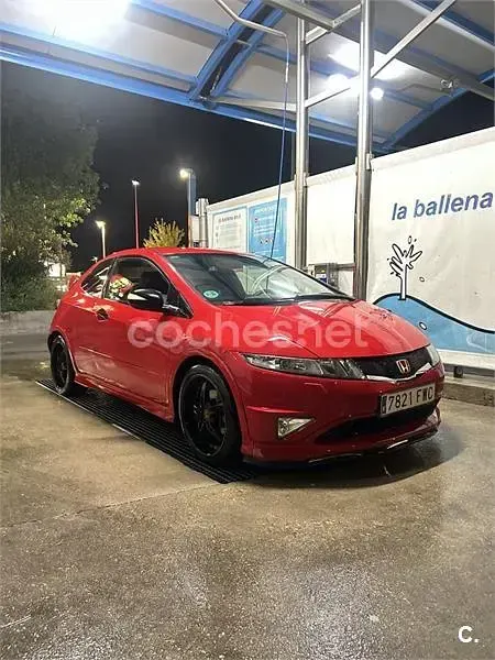 Usado Honda Civic Type S 140 CV (102 kW) 2007 Rojo Berlina