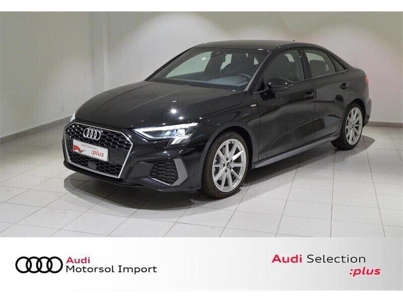 Negro Usado 2021 Audi A3 S-Line Berlina | 28.900 € (Precio justo) - Imagen 1/1