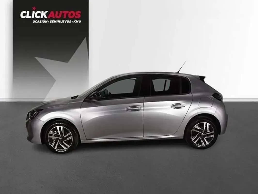 Usado Peugeot 208 Allure 101 CV (74 kW) 2023 Gris / plata Utilitario