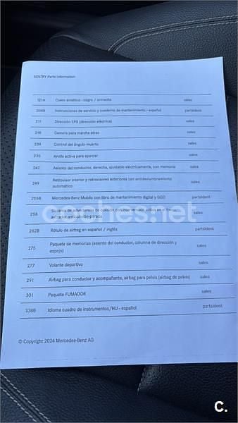 Usado Mercedes E350 252 CV (185 kW) 2015 Gris / plata Coupe