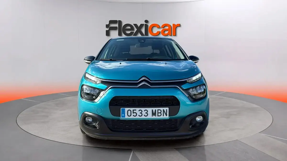 Usado Citroën C3 Feel 83 CV (61 kW) 2022 Azul Utilitario