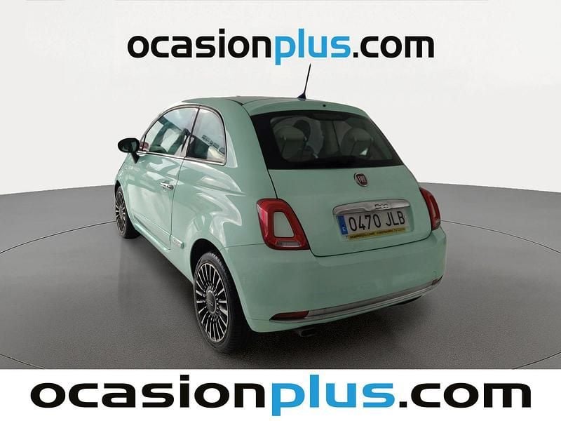 Usado Fiat 500 Lounge 69 CV (50 kW) 2016 Verde Utilitario