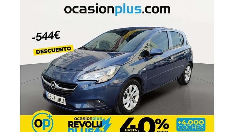 Usado Opel Corsa Selective 90 CV (66 kW) 2016 Azul Utilitario