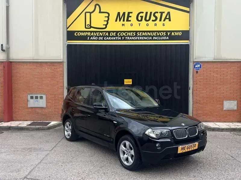 Usado BMW X3 Lifestyle 177 CV (130 kW) 2009 Negro SUV