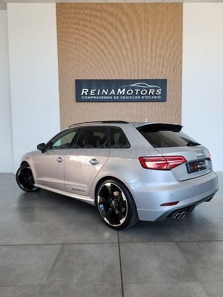 Usado Audi A3 S-Line 190 CV (139 kW) 2017 Gris / plata Berlina
