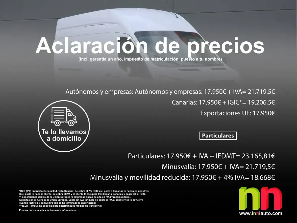 Begagnad Ford Transit 130 HK (95 kW) 2021 Vit Sedan