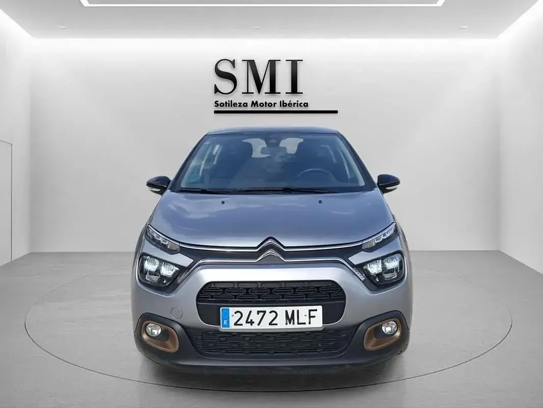 Usado Citroën C3 PureTech 82 CV (60 kW) 2023 Gris Utilitario