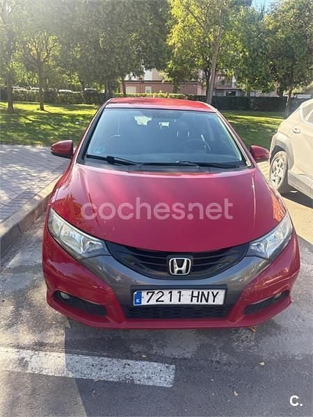 Rojo Usado 2013 Honda Civic Sport Berlina | 8800 € (Buen precio) - Imagen 1/4