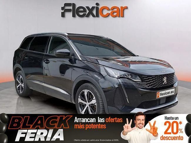 Negro Usado 2023 Peugeot 5008 Active Monovolumen | 21.990 € (Precio justo) - Imagen 1/4