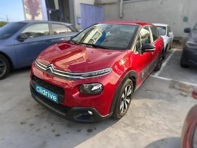 Usado Citroën C3 Feel 75 CV (55 kW) 2017 Rojo Berlina