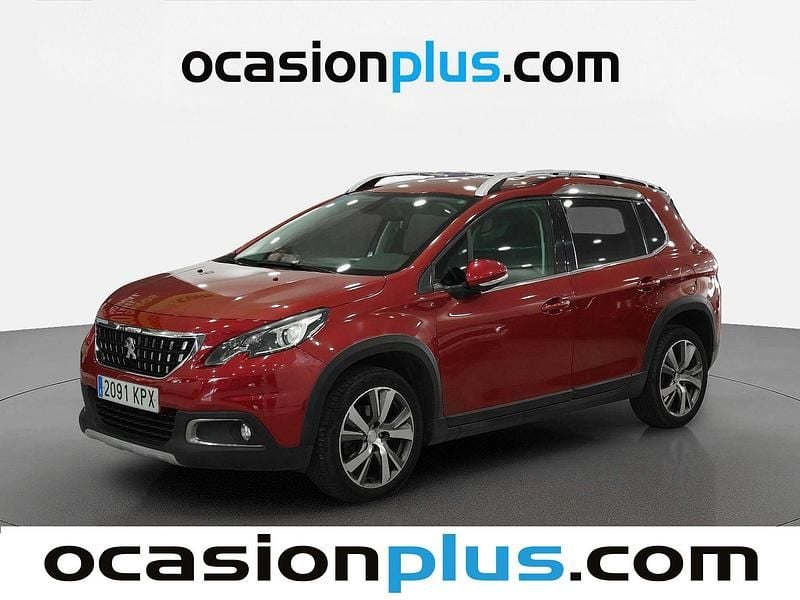 Rojo Usado 2018 Peugeot 2008 Allure SUV | 11.446 € (Precio justo) - Imagen 1/4