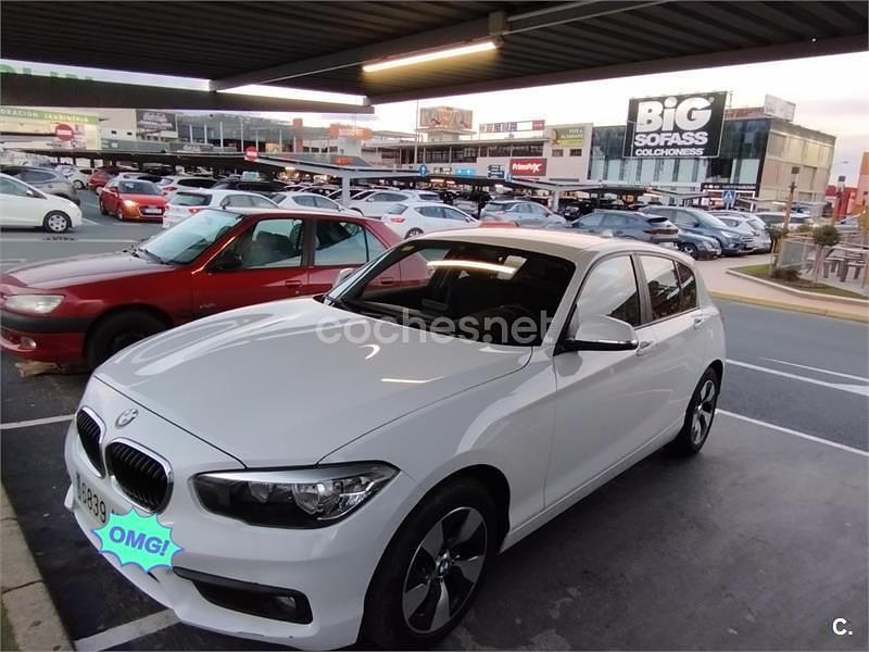 Usado BMW 116 116 CV (85 kW) 2019 Blanco Utilitario