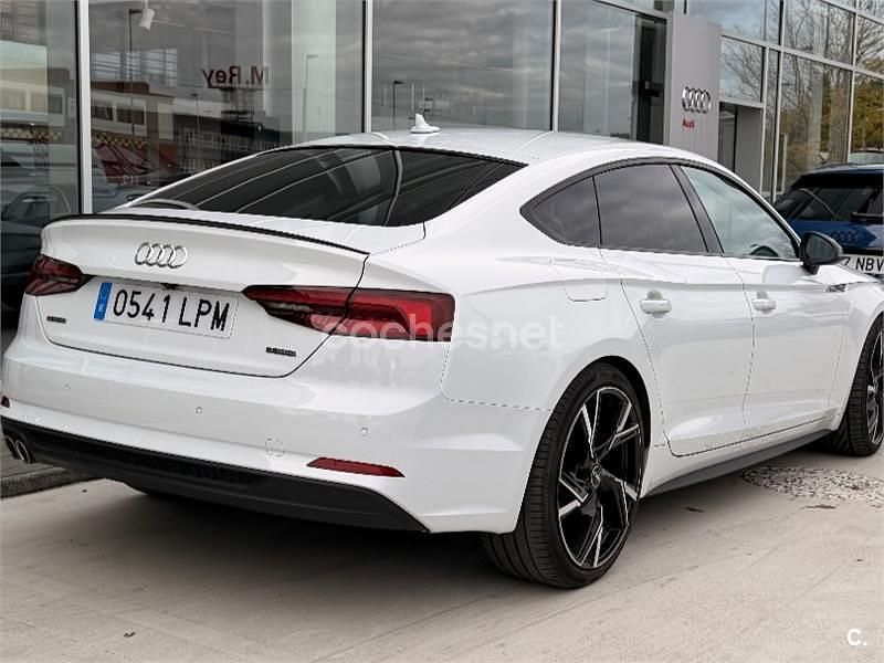 Usado Audi A5 Sportback S-Line 218 CV (160 kW) 2018 Blanco Utilitario