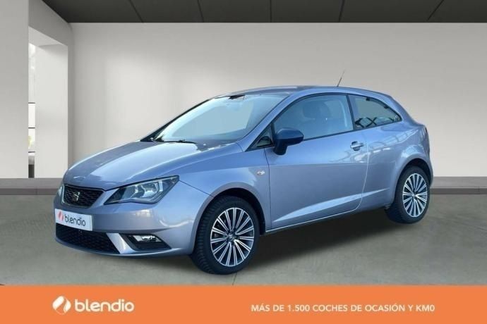 Usado Seat Ibiza Reference 75 CV (55 kW) 2015 Gris Utilitario
