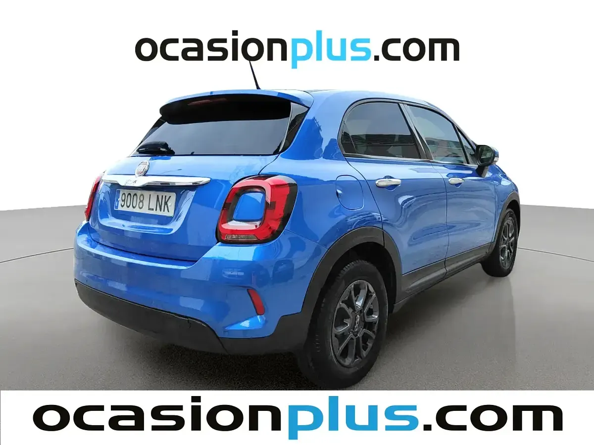 Usado Fiat 500X Connect 130 CV (95 kW) 2021 Azul SUV