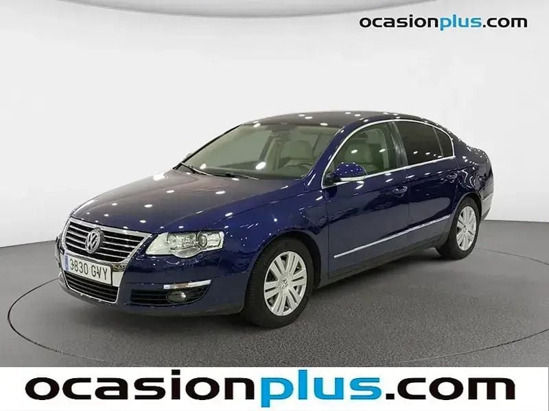 Azul Usado 2010 VW Passat Highline Berlina | 8990 € (Precio justo) - Imagen 1/4