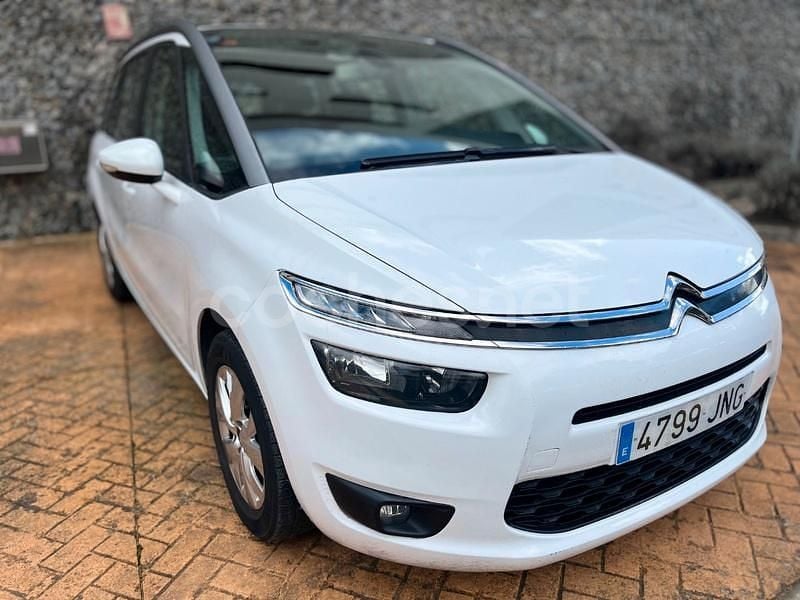 Usado Citroën Grand C4 Picasso Live 130 CV (95 kW) 2016 Blanco Monovolumen