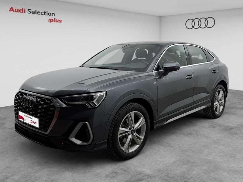 Gris Usado 2020 Audi Q3 Sportback S-Line SUV | 32.500 € (Un poco caro) - Imagen 1/4