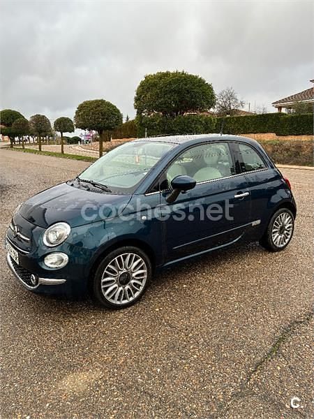 Azul Usado 2017 Fiat 500 Lounge Berlina | 6500 € (Buen precio) - Imagen 1/4