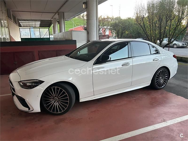 Blanco Usado 2022 Mercedes C220 Berlina | 40.900 € (Precio justo) - Imagen 1/4