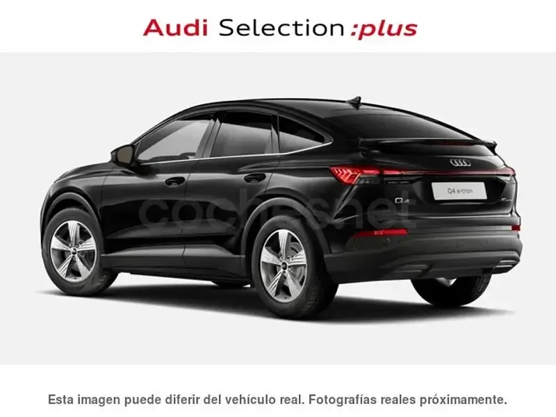 Usado Audi Q4 Sportback e-tron Advanced Plus 150 kW (204 CV) 2023 Negro SUV