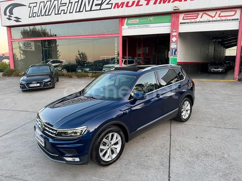 Usado VW Tiguan Sportline 150 CV (110 kW) 2017 Azul SUV