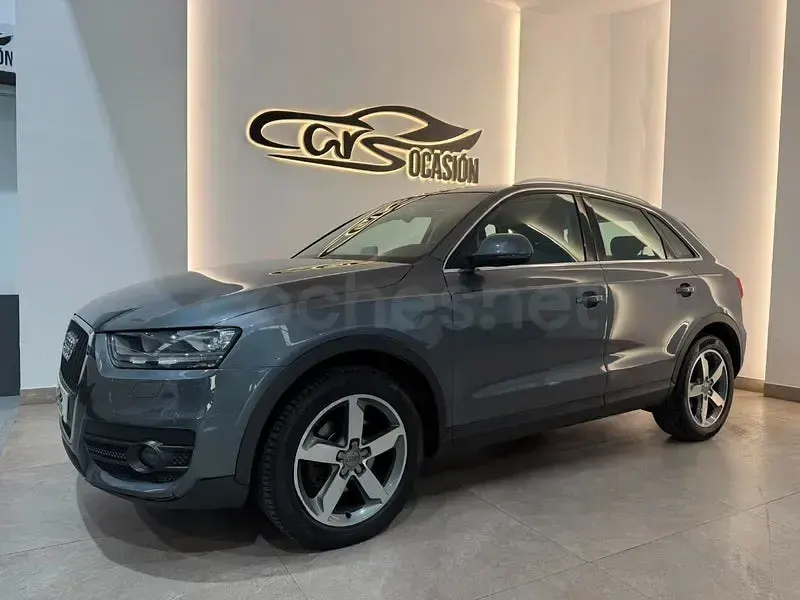 Usado Audi Q3 150 CV (110 kW) 2016 Gris / plata SUV