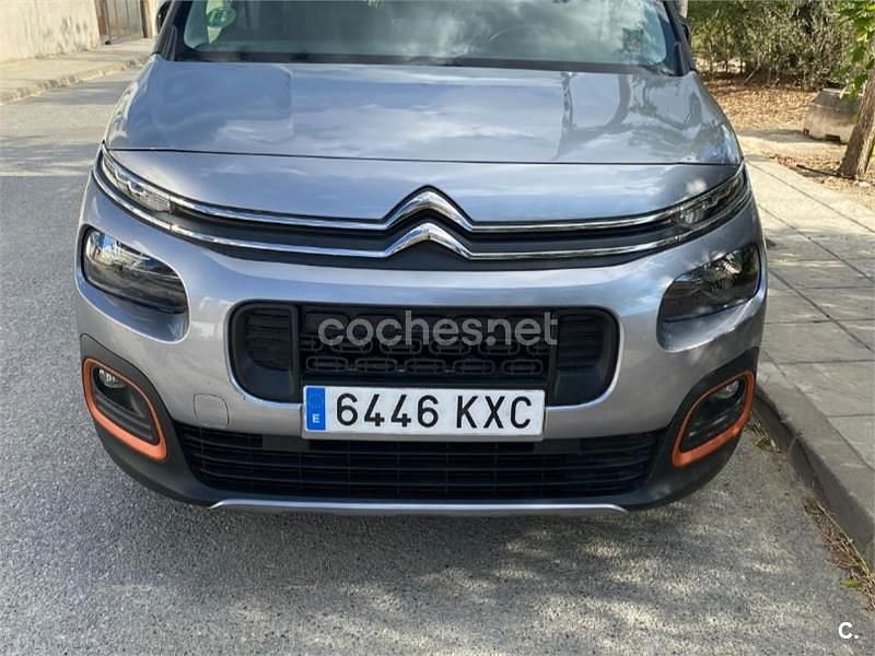 Gris / plata Usado 2019 Citroën Berlingo Shine Monovolumen | 18.500 € (Precio justo) - Imagen 1/4