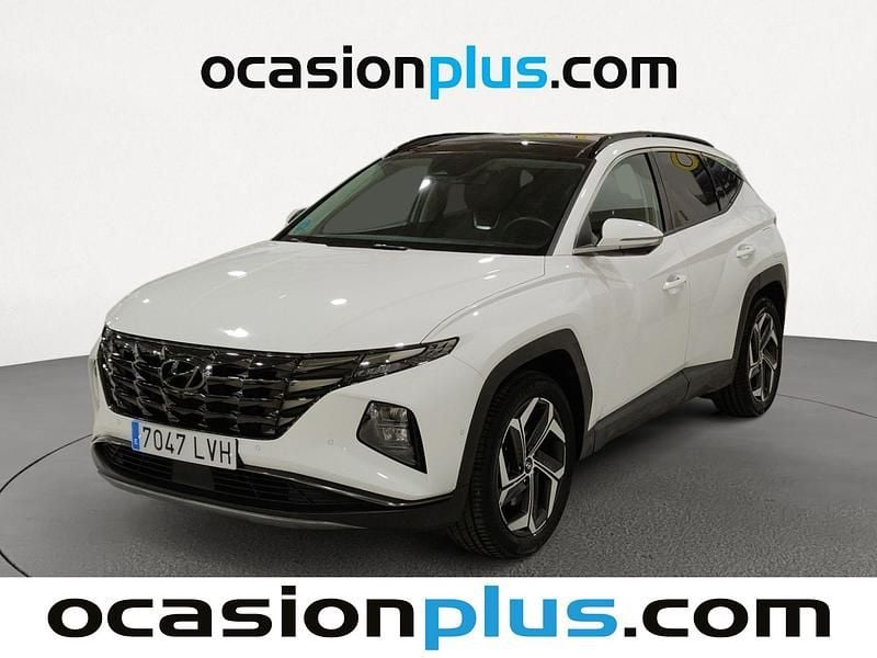 Blanco Usado 2021 Hyundai Tucson Style SUV | 24.455 € (Precio justo) - Imagen 1/4