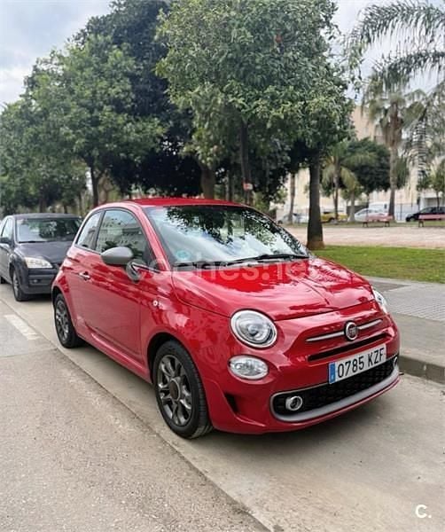 Usado Fiat 500S S 69 CV (50 kW) 2019 Rojo Berlina