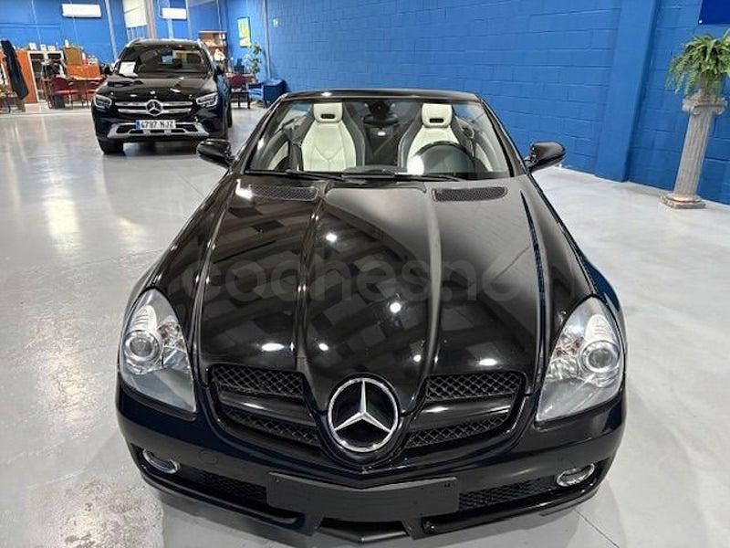 Usado Mercedes SLK200 Edition 184 CV (135 kW) 2010 Negro Descapotable