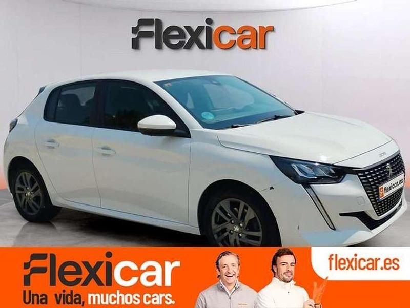 Blanco Usado 2021 Peugeot 208 Active Utilitario | 10.390 € (Precio justo) - Imagen 1/4