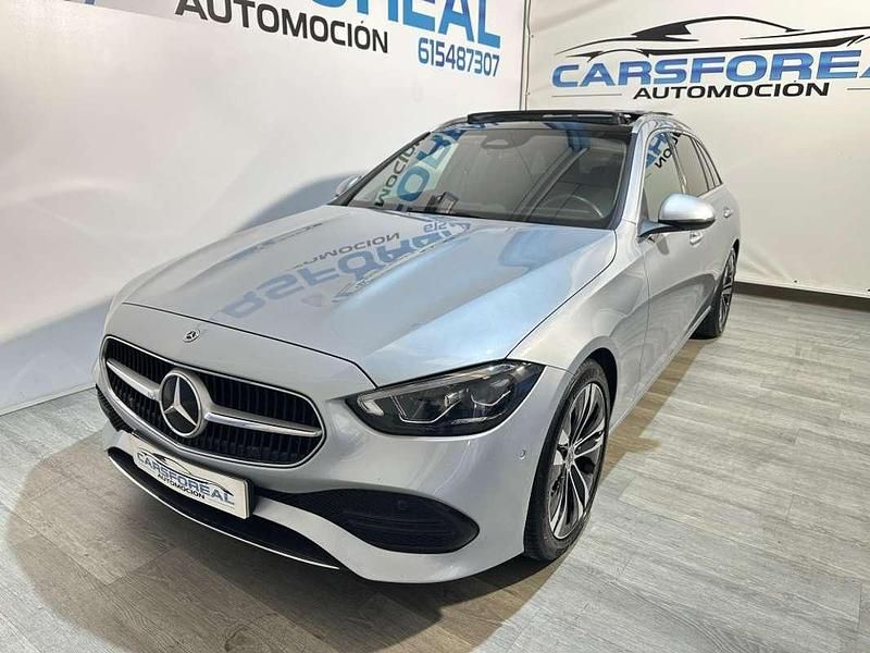 Usado Mercedes C220 194 CV (142 kW) 2022 Gris Familiar