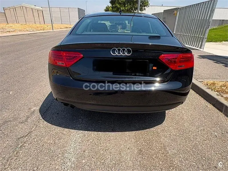 Usado Audi A5 Sportback 177 CV (130 kW) 2012 Negro Utilitario