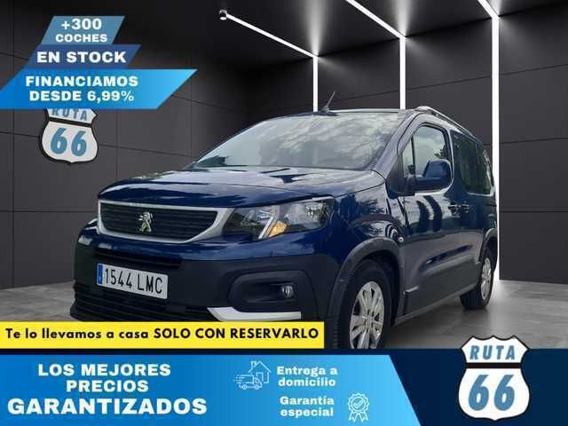 Azul Usado 2020 Peugeot Rifter Allure Monovolumen | 18.990 € (Buen precio) - Imagen 1/4