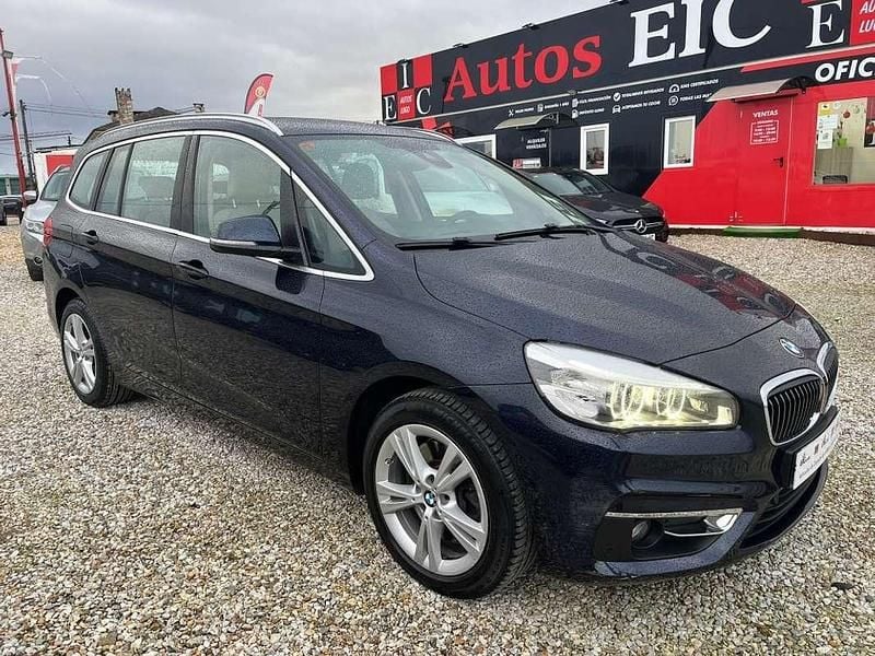 Azul Usado 2017 BMW 220 Gran Tourer Monovolumen | 15.999 € - Imagen 1/4