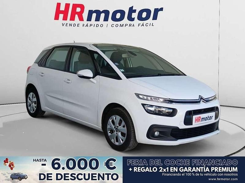 Usado Citroën C4 Live 111 CV (81 kW) 2018 Blanco Monovolumen