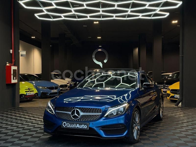 Azul Usado 2018 Mercedes 200 Coupe | 28.990 € (Precio justo) - Imagen 1/4
