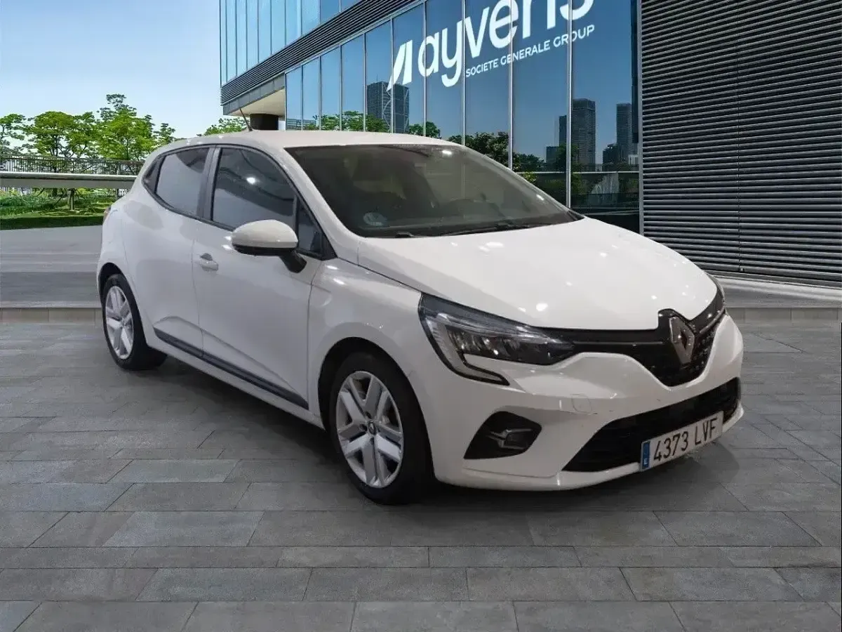 Usado Renault Clio V Intens 140 CV (102 kW) 2021 Blanco Berlina