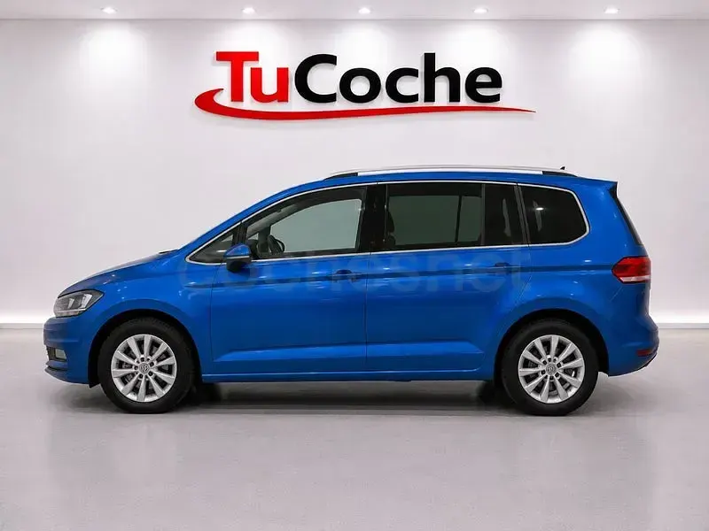 Usado VW Touran Advance 150 CV (110 kW) 2017 Azul Monovolumen