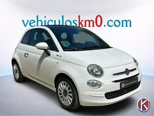 Usado Fiat 500 Dolcevita 70 HP (51 kW) 2022 Branco Citadino