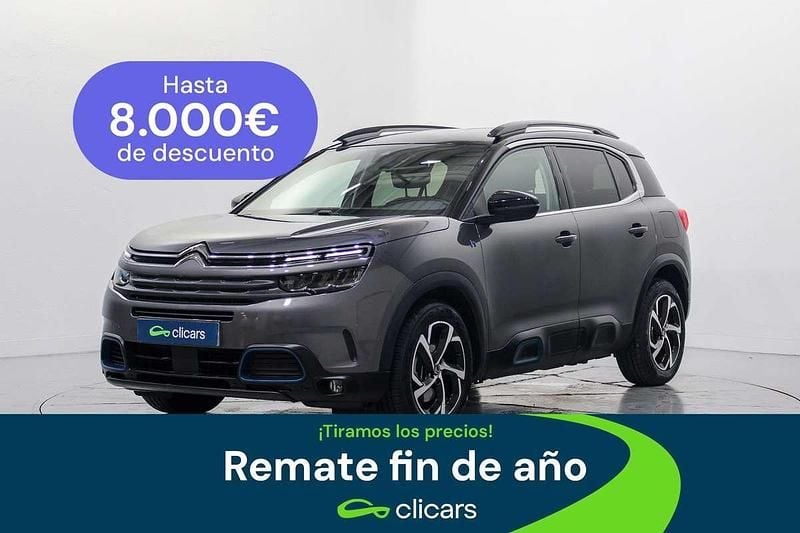 Gris Usado 2021 Citroën C5 Aircross Feel SUV | 16.790 € (Super precio) - Imagen 1/4