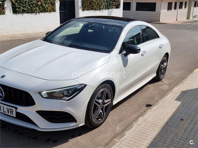 Blanco Usado 2022 Mercedes CLA220 Berlina | 35.000 € (Precio justo) - Imagen 1/4